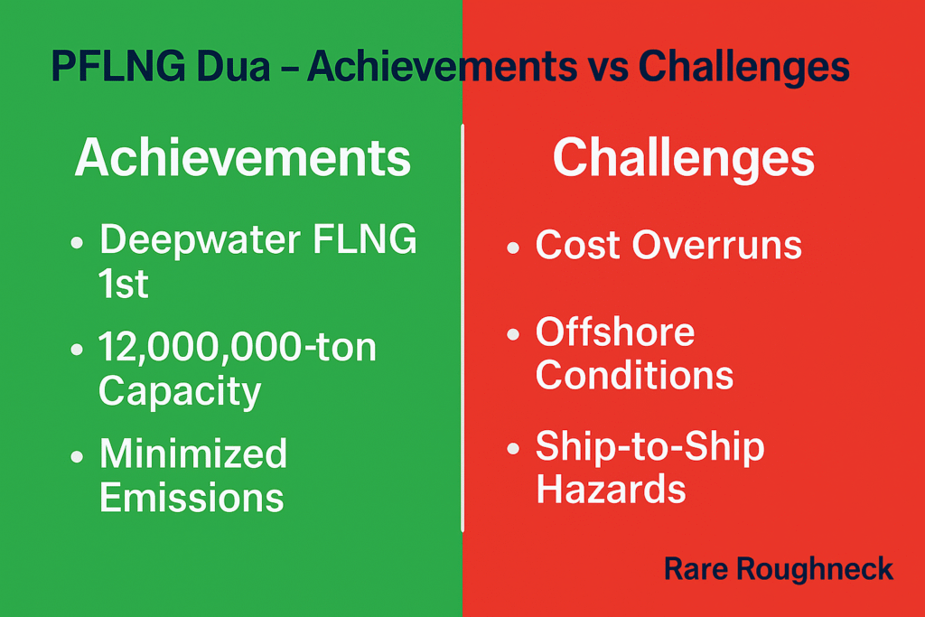 Achievements of Petronas PFLNG Dua