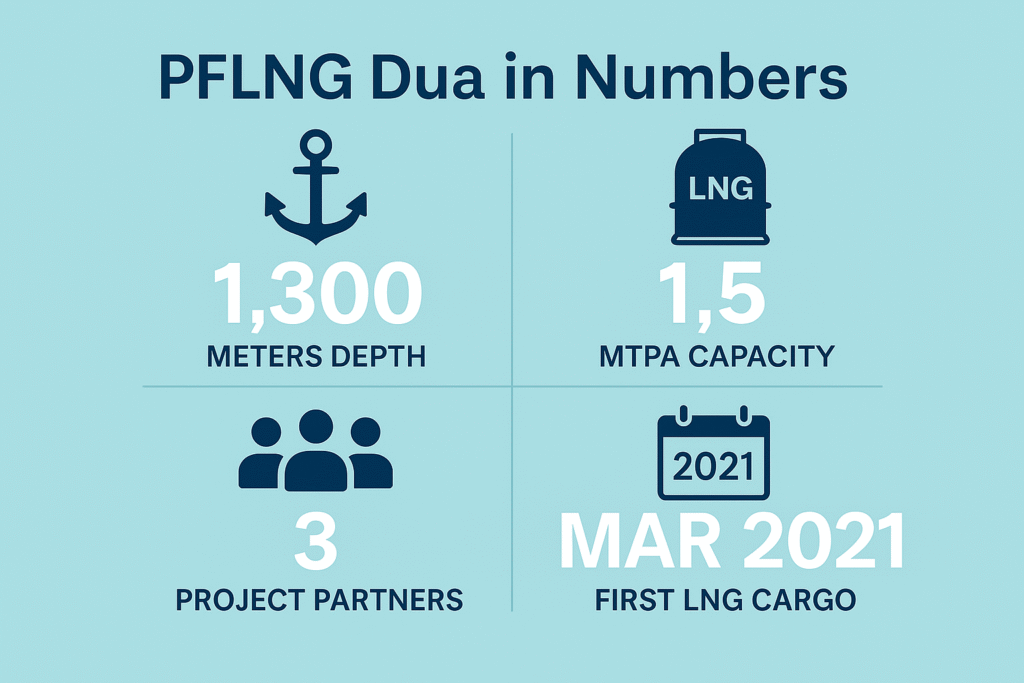 PFLNG Dua in Numbers