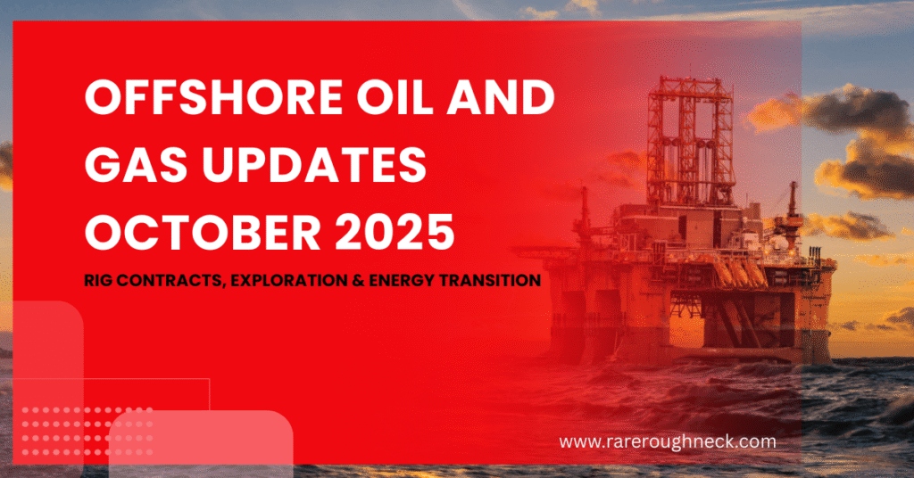 Offshore Oil and Gas Updates October 2025